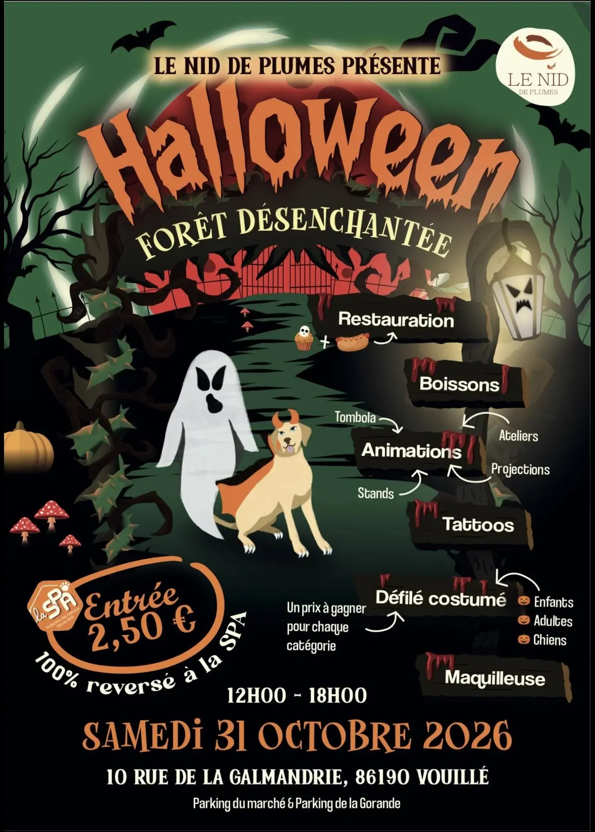 Halloween - La forêt désenchantée