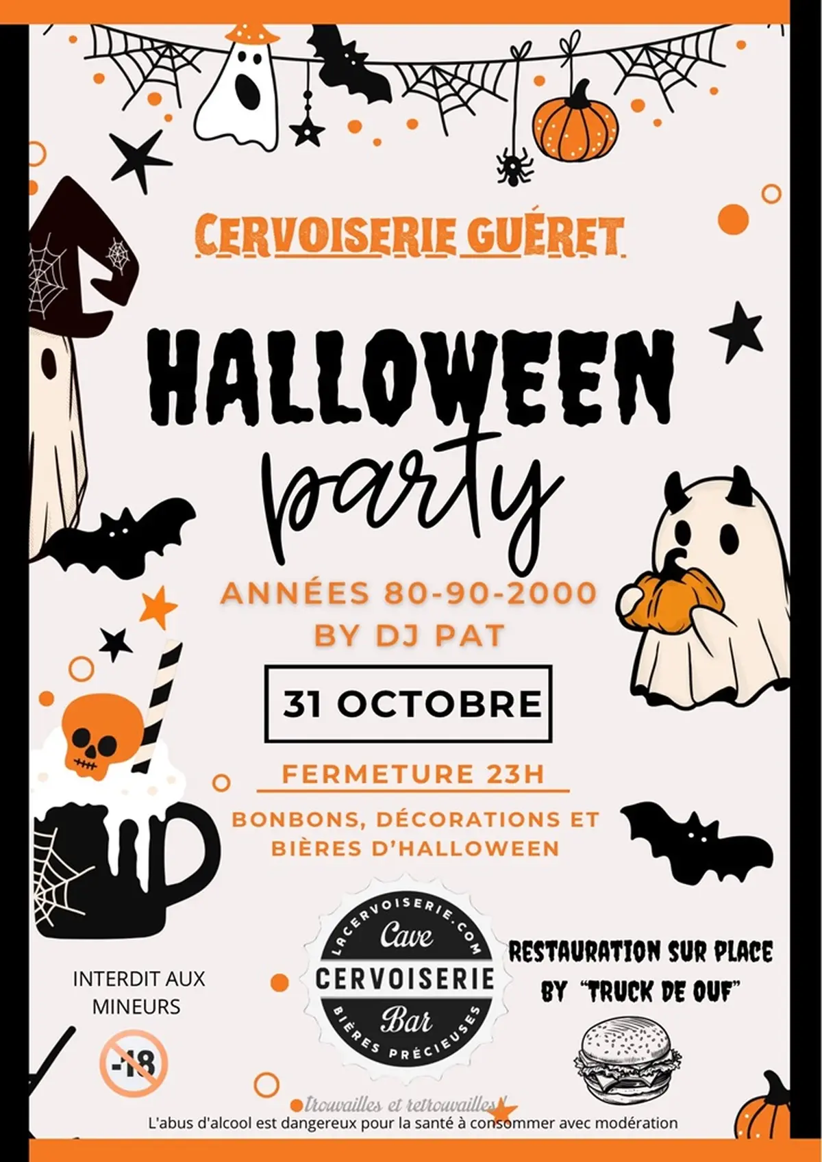 Halloween party à la Cervoiserie