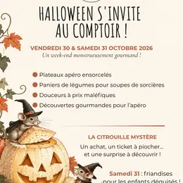 Halloween s'invite au Comptoir des Saveurs !
