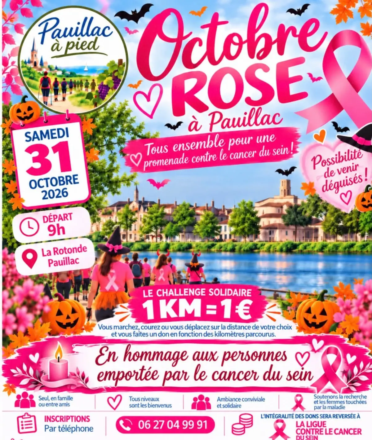 Halloween se met au Rose