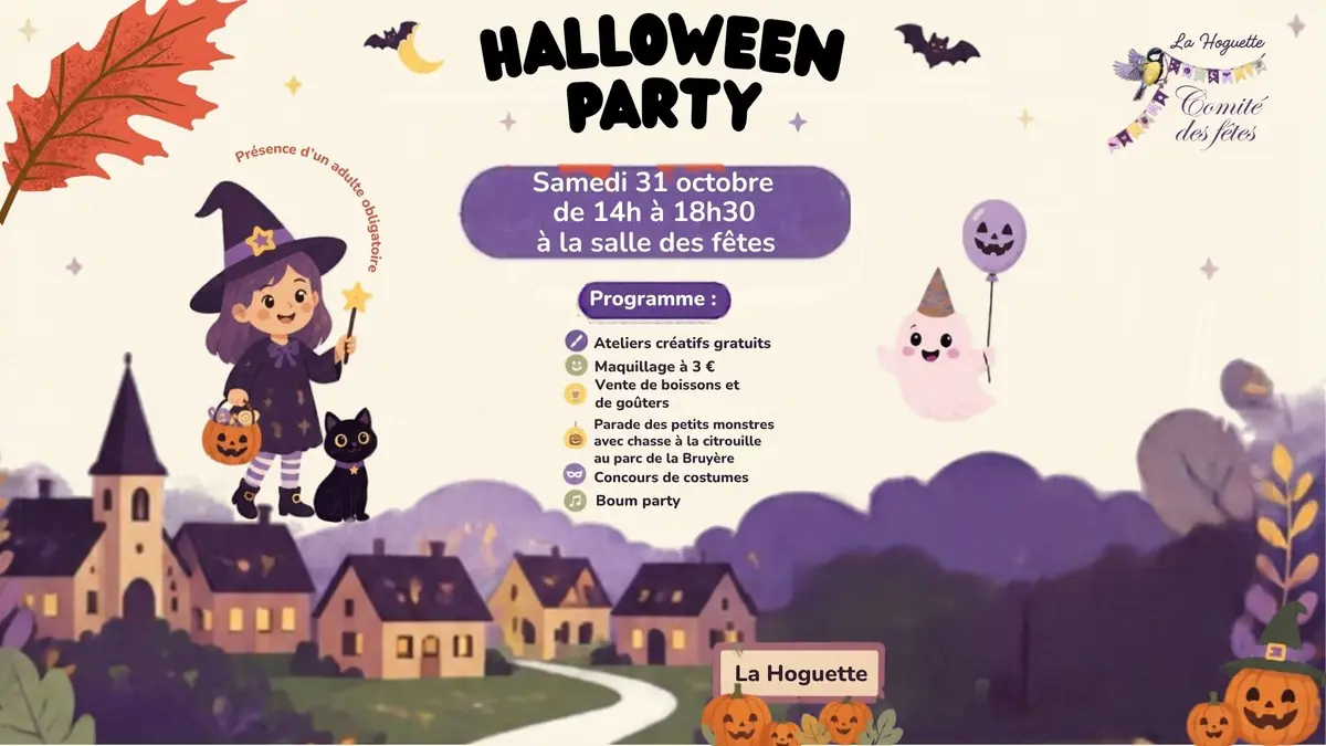 Haloween Party à la Hoguette