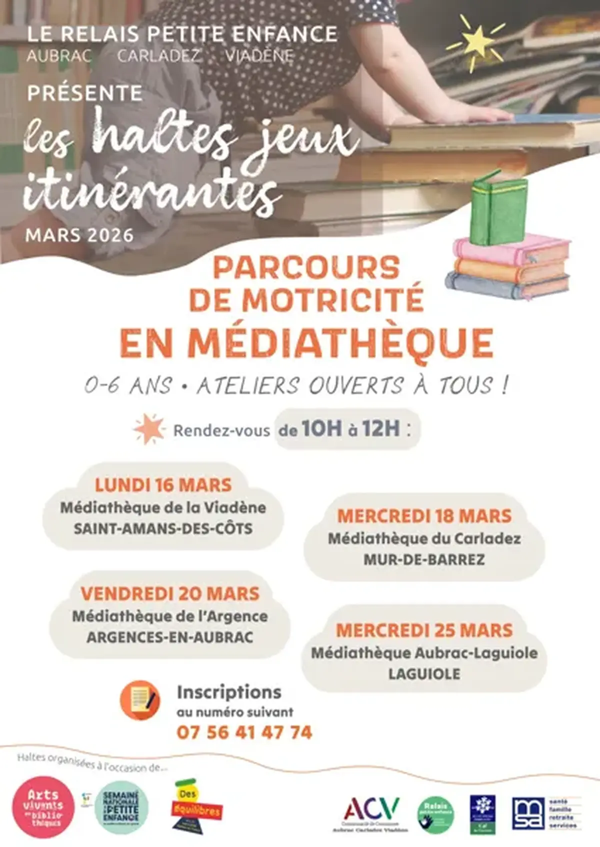 Halte jeux du Relais Petite Enfance à Laguiole