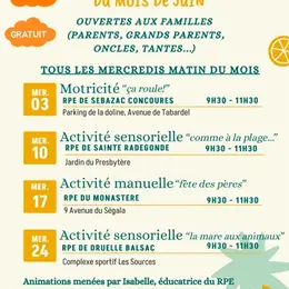 Haltes Jeux Familles : Motricité