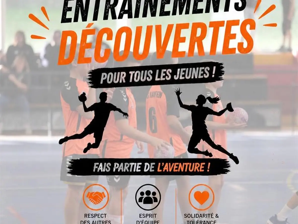 Handball - Entraînements découvertes