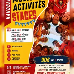 Handball : stage multi activités