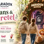 Hans & Gretel s'invite au Paradox Museum de Paris pour une expérience immersive et gourmande