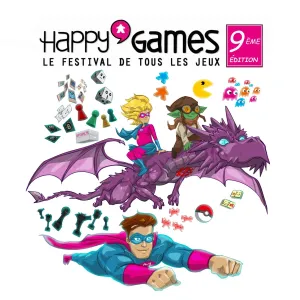 Happy\'Games 2024, le plus grand festival dédié aux activités ludiques