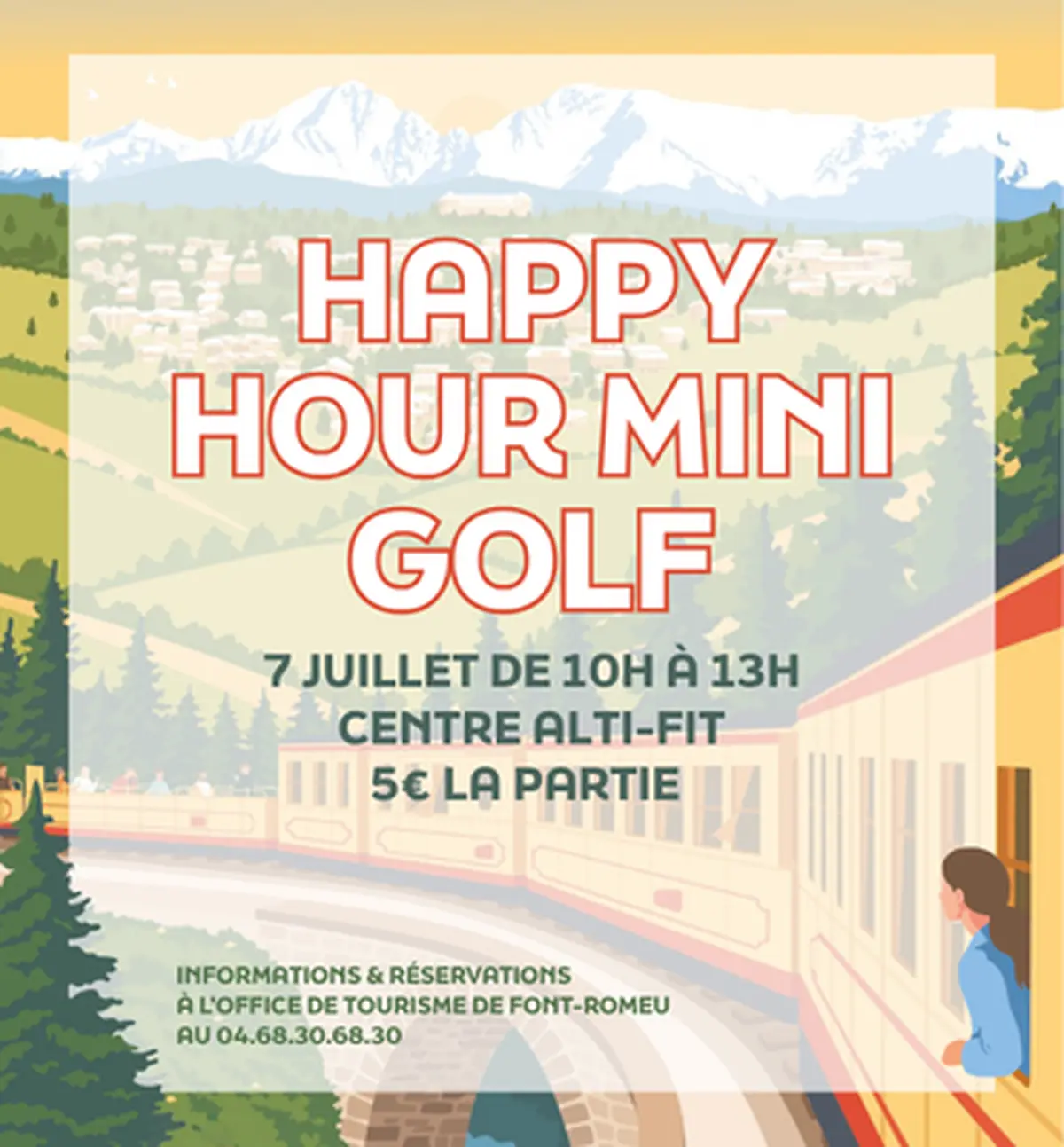 Happy Hour Minigolf - Mardi 7 Juillet