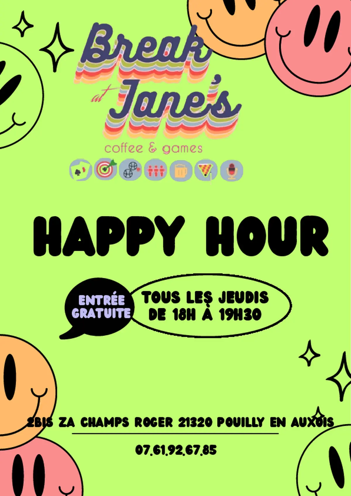 HAPPY HOUR- Pouilly en Auxois