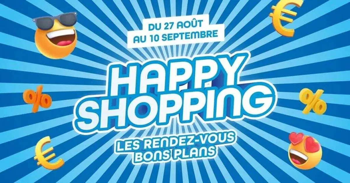 L'opération Happy Shopping vous attend
