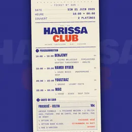 HARISSA CLUB VOL.1: Techno, House et Fricassé