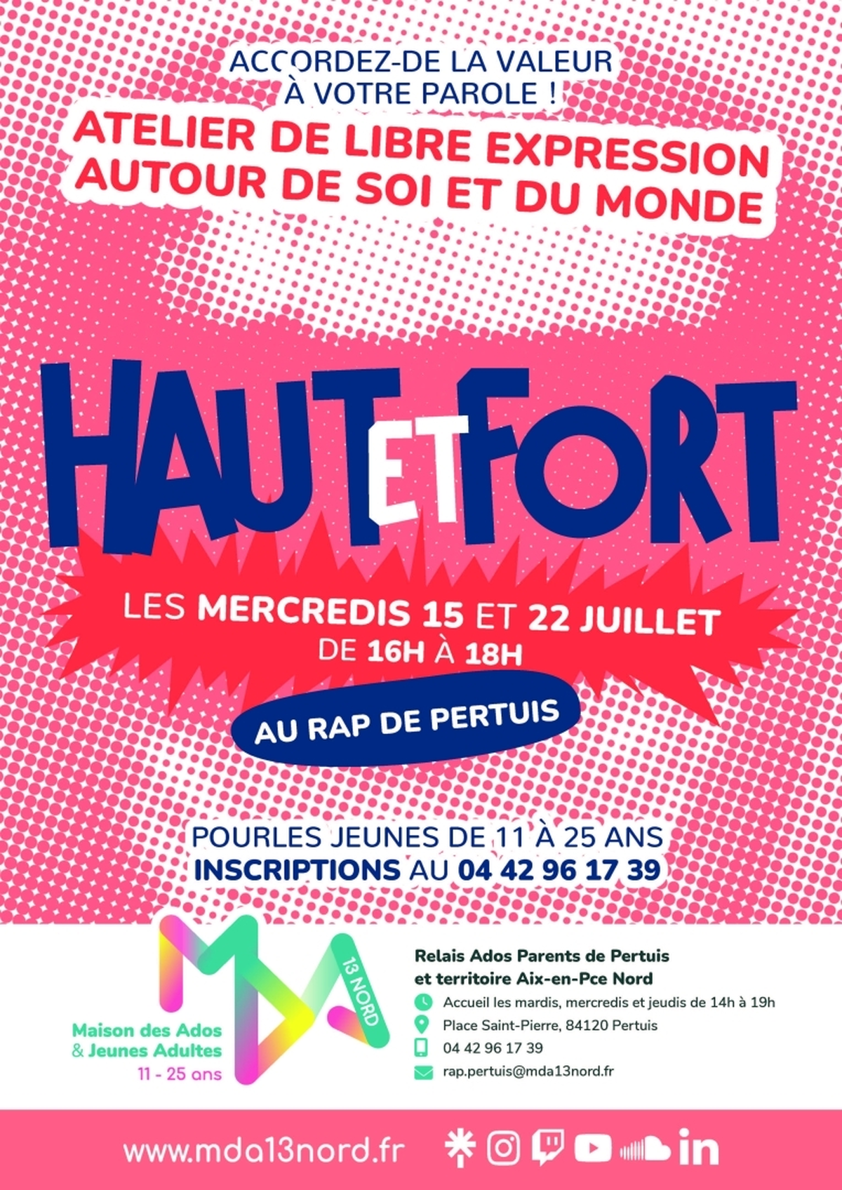 Haut et fort