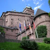 Château du Haut-Koenigsbourg&nbsp;: Vue extérieure &copy; Droits réservés