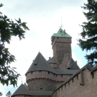 Château du Haut-Koenigsbourg&nbsp;: Vue extérieure &copy; Droits réservés