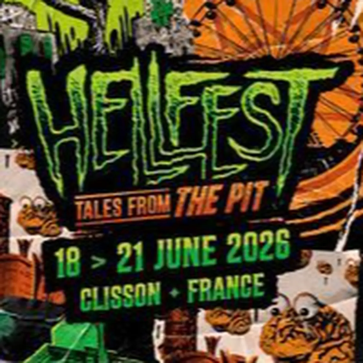 L'affiche du Hellfest 2026