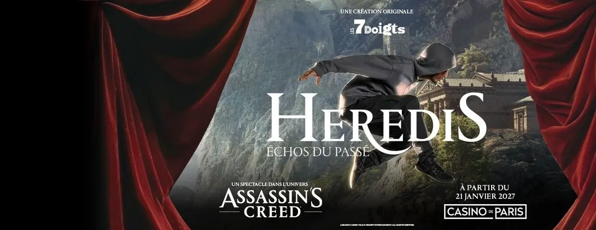 Heredis, Un spectacle dans l'univers Assassin'S Creed - Casino de Paris