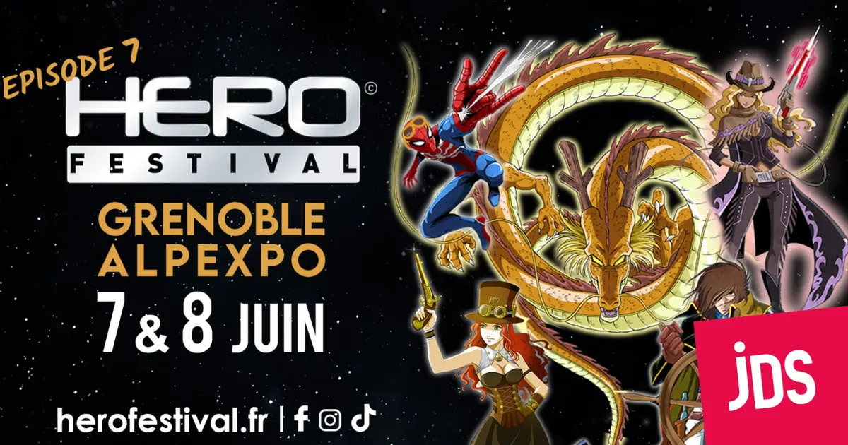 HeroFestival Grenoble 2025 affiche