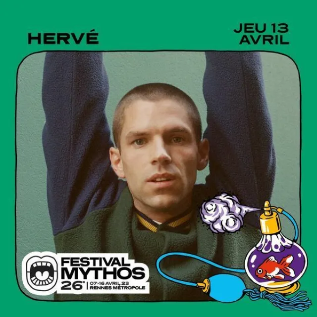 Hervé au festival Mythos à Rennes