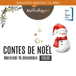 Heure du conte : contes de Noël et goûter