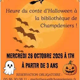 Heure du conte d'Halloween