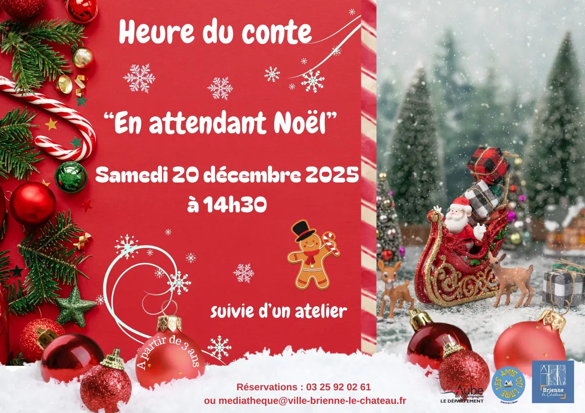 Heure du conte suivi d'un atelier