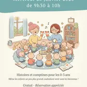 Heure du contes Les Toutes Petites Oreilles (0-3 ans)