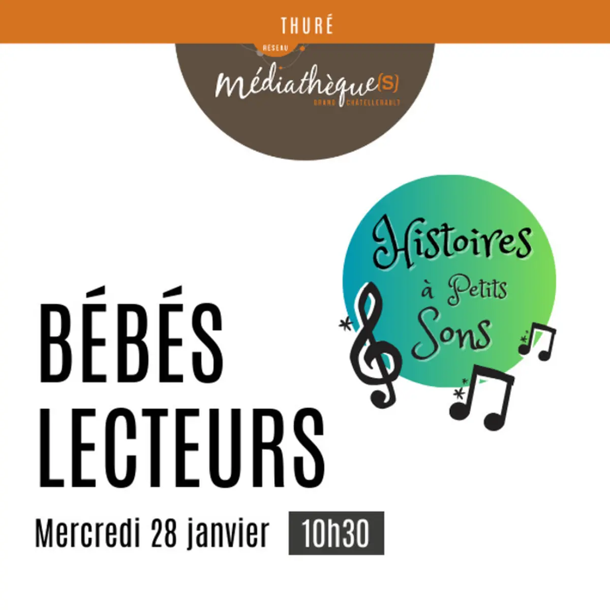 Histoires à petits sons : bébés lecteurs