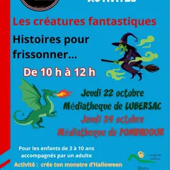 Histoires et activité : Les créatures fantastiques