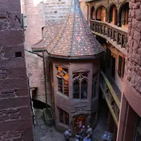 L'intérieur du château &copy; Sandrine Bavard