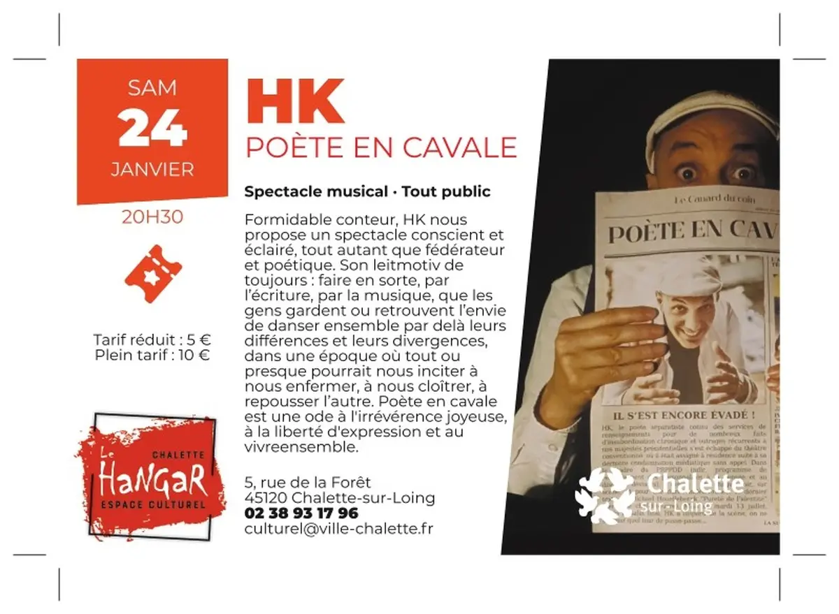 HK Poète en cavale