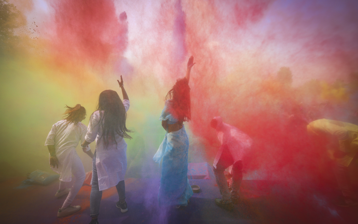 Holi au Jardin d'Acclimatation