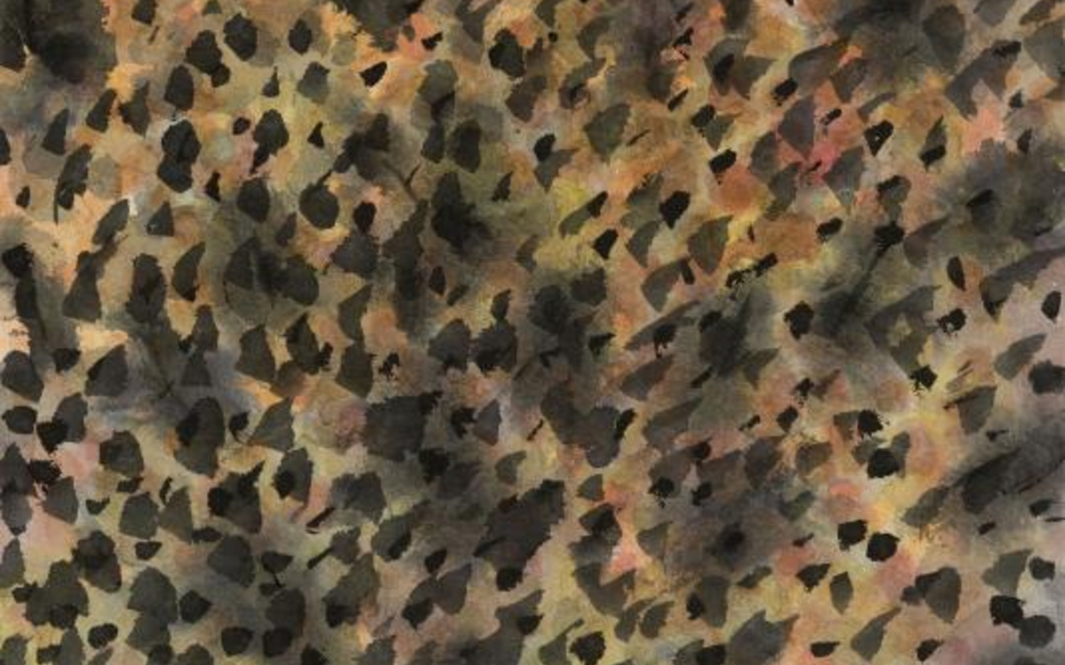 Park In-kyung, Automne coloré. Encre et couleurs sur papier, 2019. M.C. 2025-112. Don de l'artiste, 2025