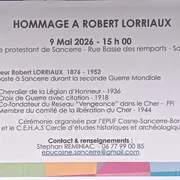 Hommage à Robert Lorriaux