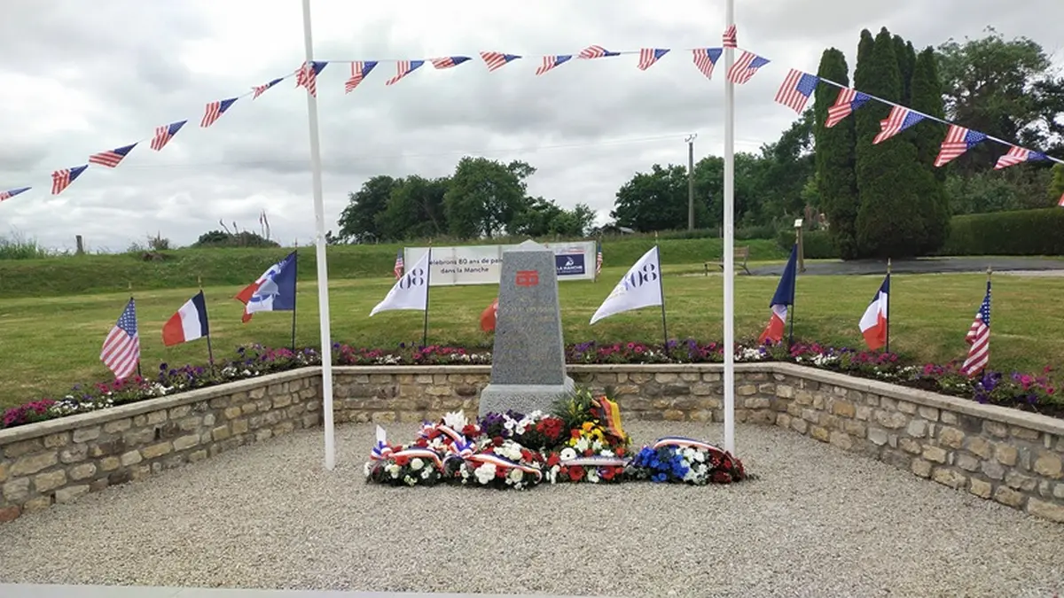 Hommage aux hommes de la 90ème Division d'Infanterie US