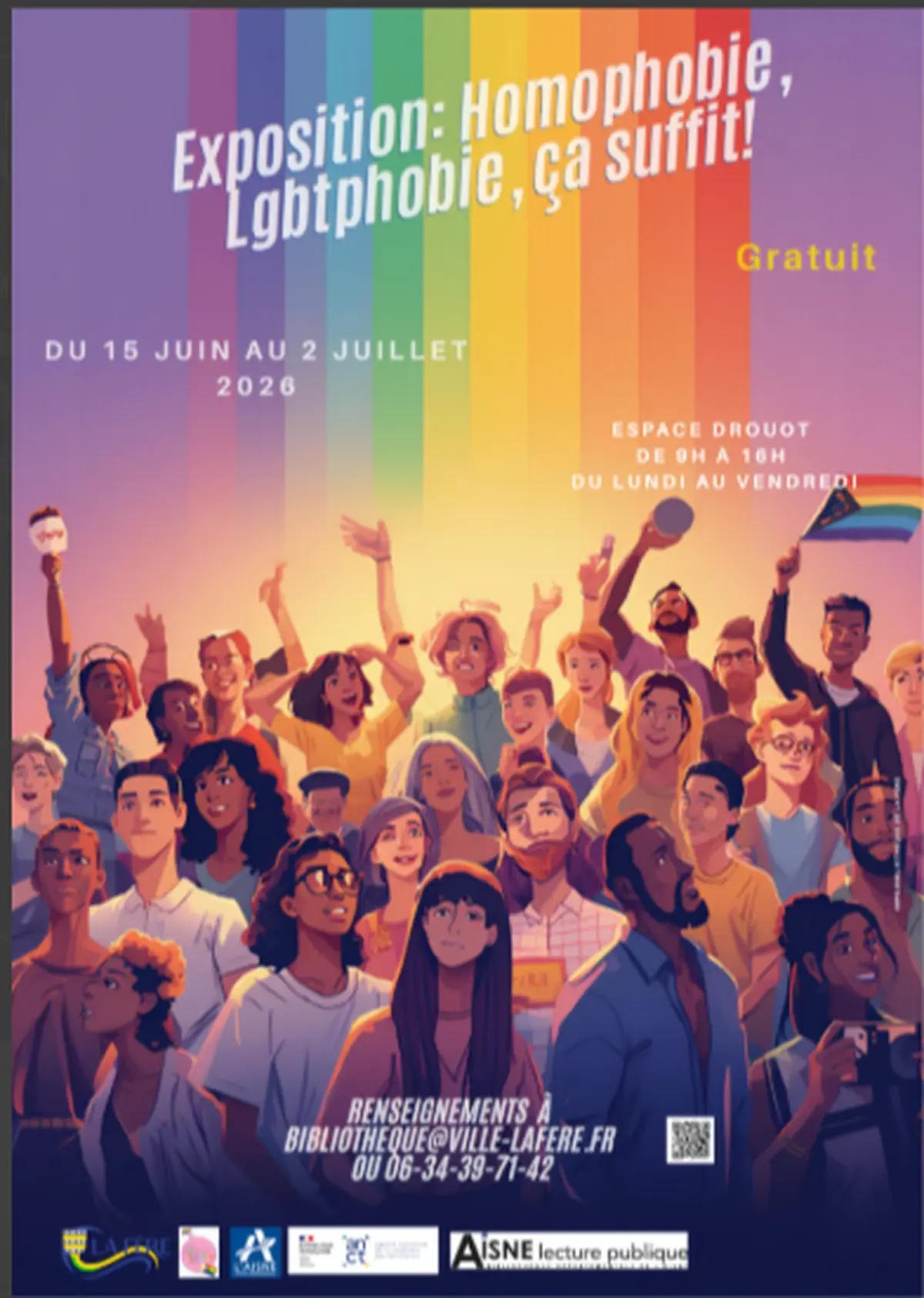 Homophobies, LGBT+phobies, ça suffit !