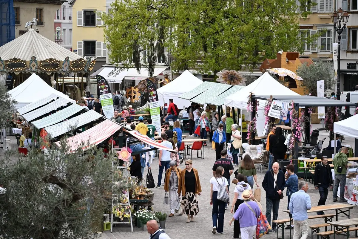 Marché de Pâques à Mulhouse