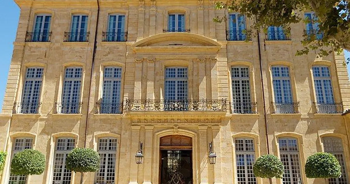 L'hôtel de Caumont à Aix-en-Provence près de Marseille