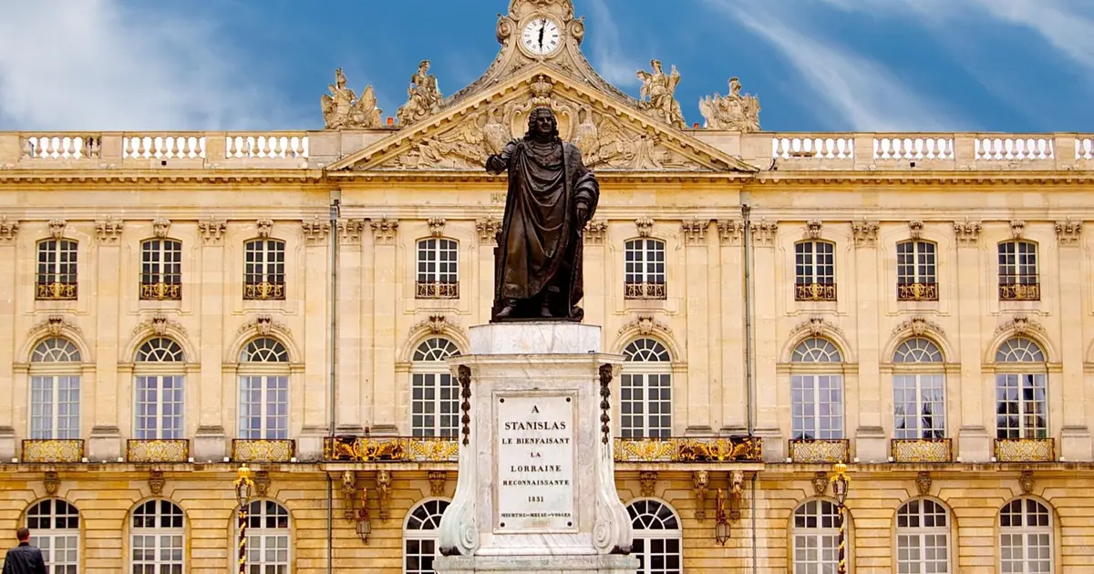 L'Hôtel de Ville située sur la célèbre place Stanislas