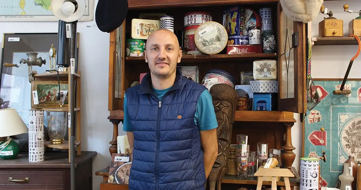 Huggy à Mulhouse : "Je suis dans un esprit brocante"