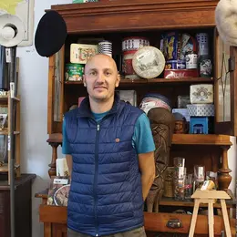 Huggy à Mulhouse : Je suis dans un esprit brocante