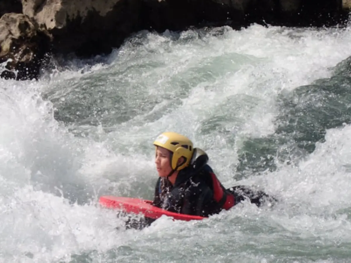 Hydrospeed proche de Montpellier dans les Gorges de l'Hérault
