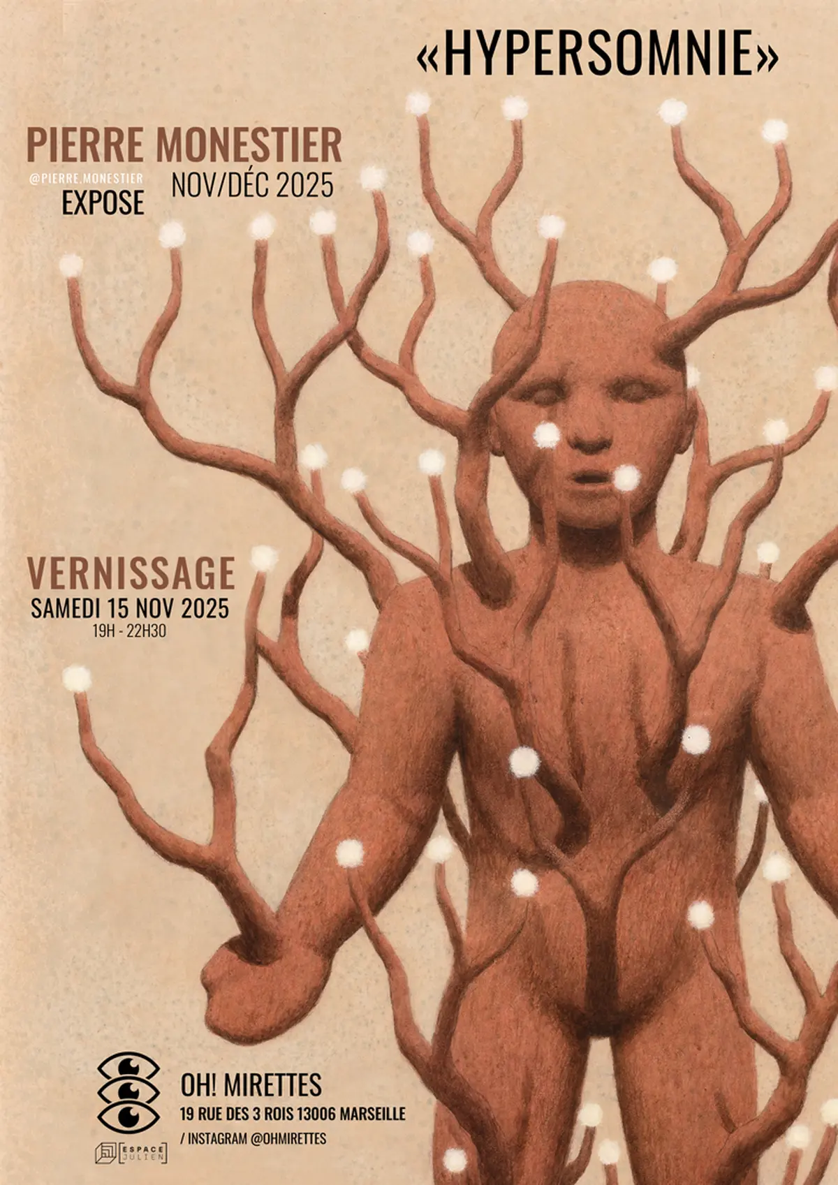 Hypersomnie l'expo signée Pierre Monestier