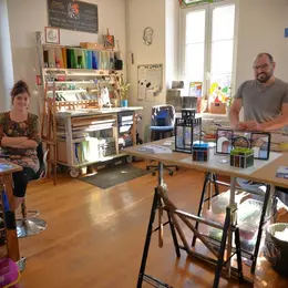 Ici, nos savoir-faire - Visite Atelier De la lumière au Vitrail
