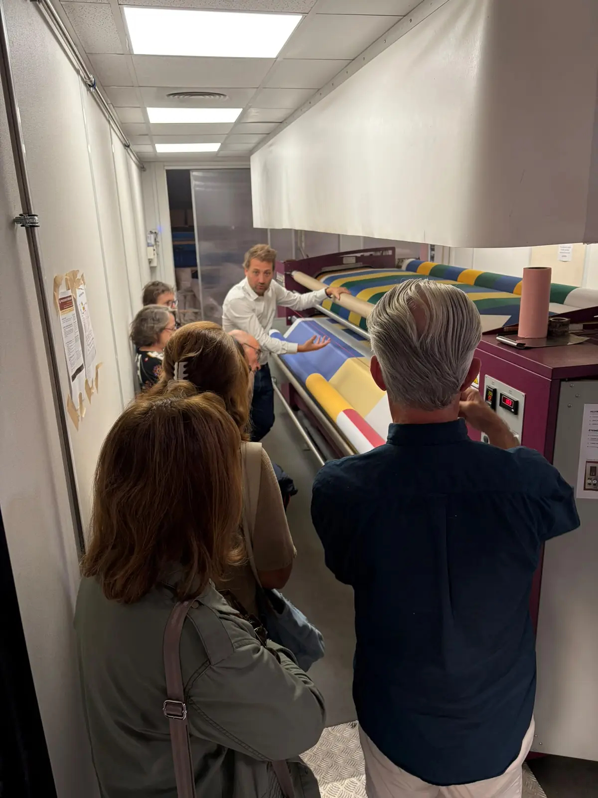 Ici, nos savoir-faire - Visite Dejean Drapeaux
