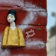 Icône de rue avec Julia Sanchez