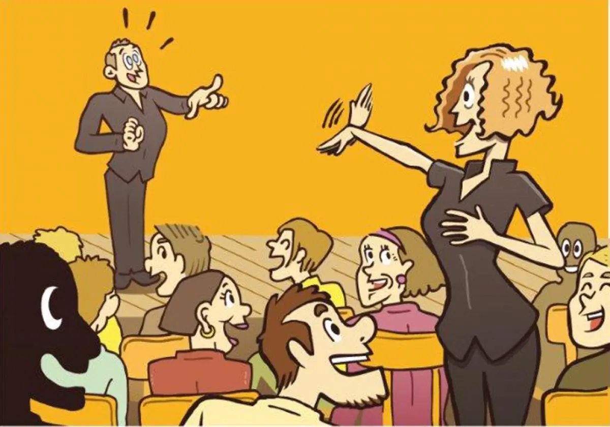 Le théâtre d'impro aide à la prise de parole en entreprise