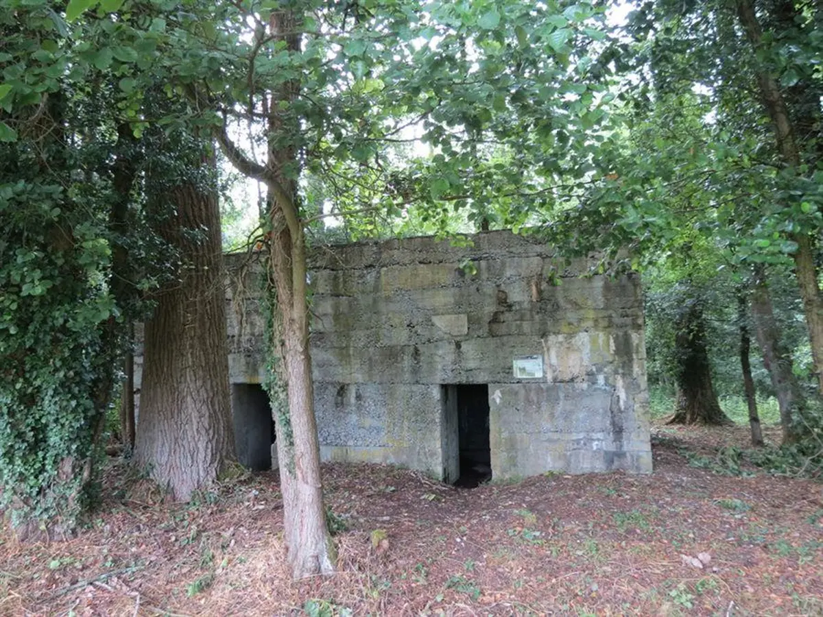 Un bunker allemand à l'abandon