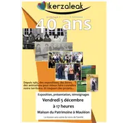 Ikerzaleak fête ses 40 ans