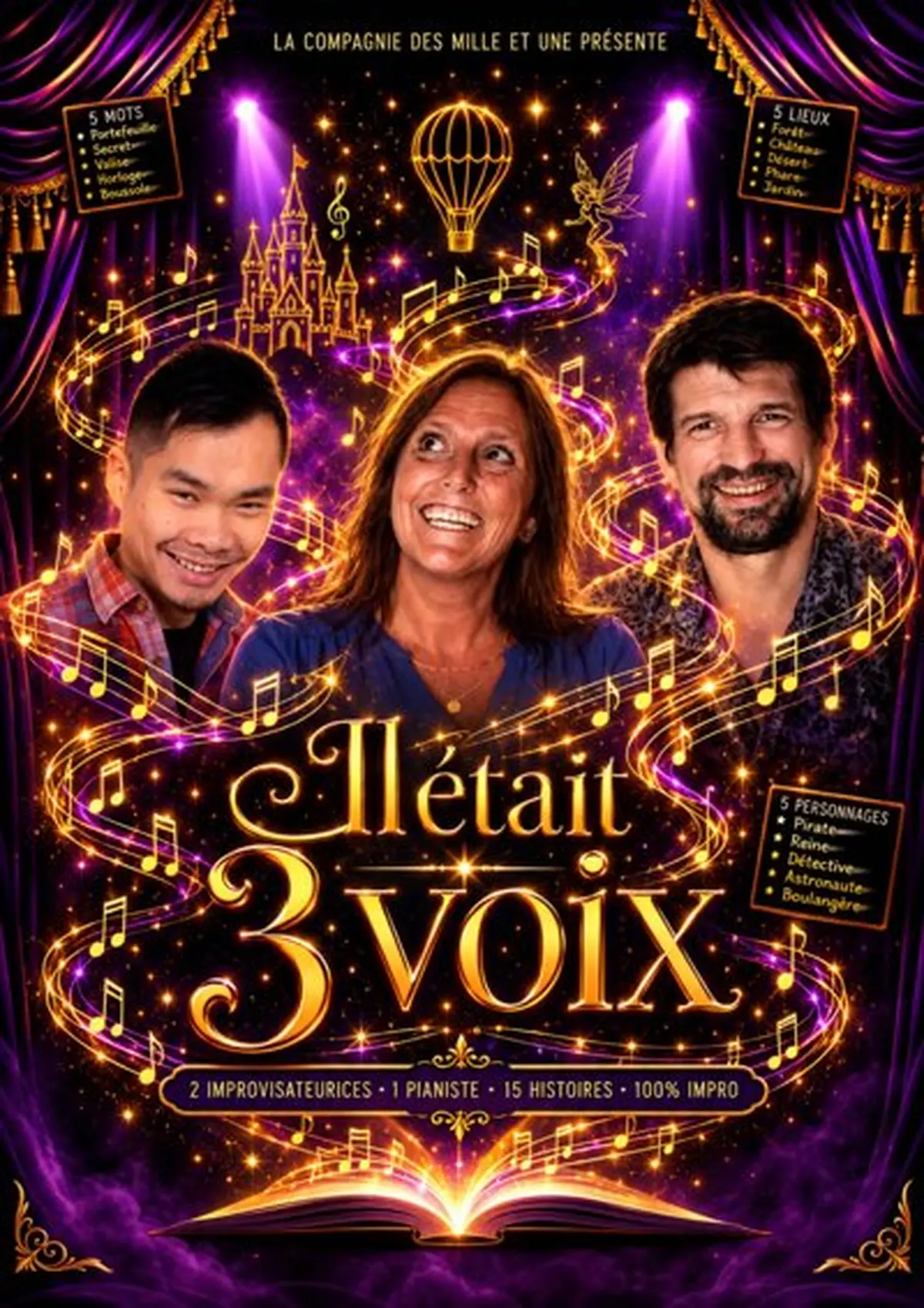 Il était 3 voix