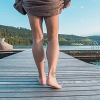 Le ponton flottant, au plus près de l'eau DR